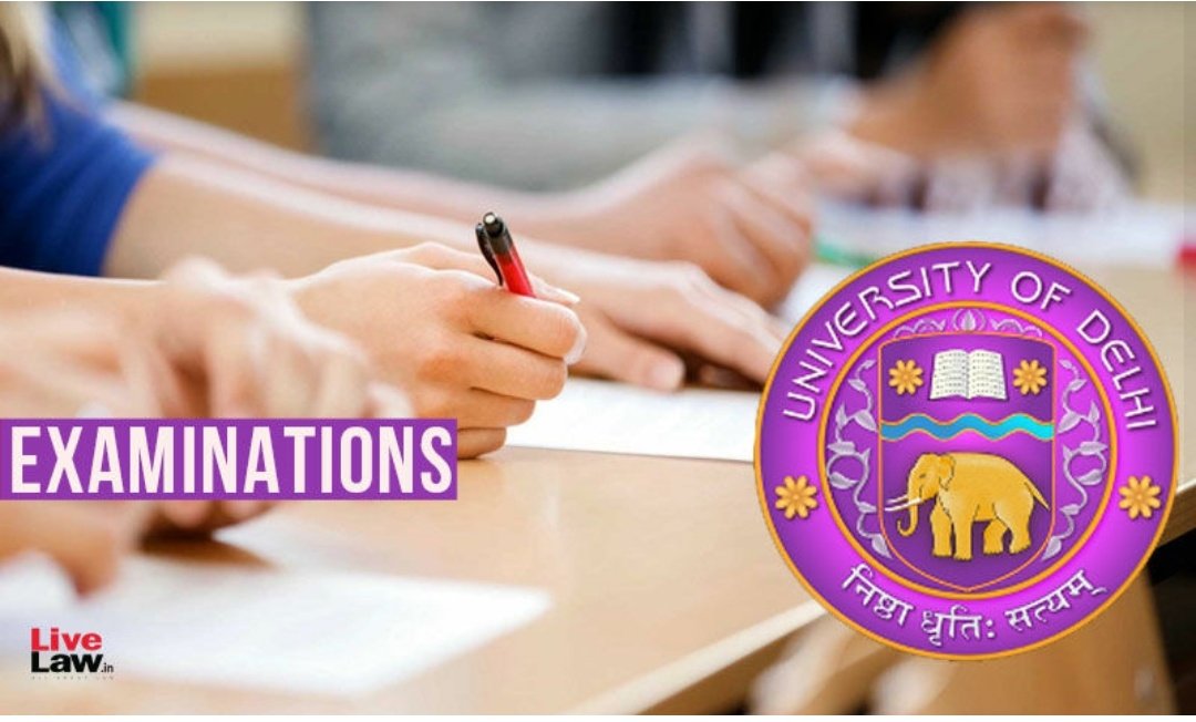 DU Exams: hearing on a petition challenging the University's decision to conduct online Open Book Exam begins before the Single Bench of Justice Prathiba Singh at Delhi HC @Delhiuniversit  #DelhiUniversity  #DUExams