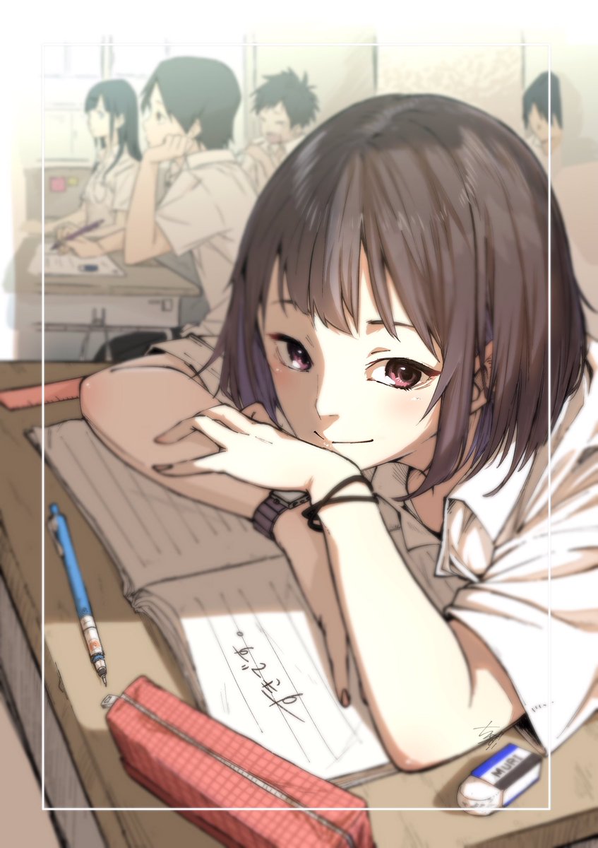 #女の子のイラストだけで興味を持ってくれる方へ届け 