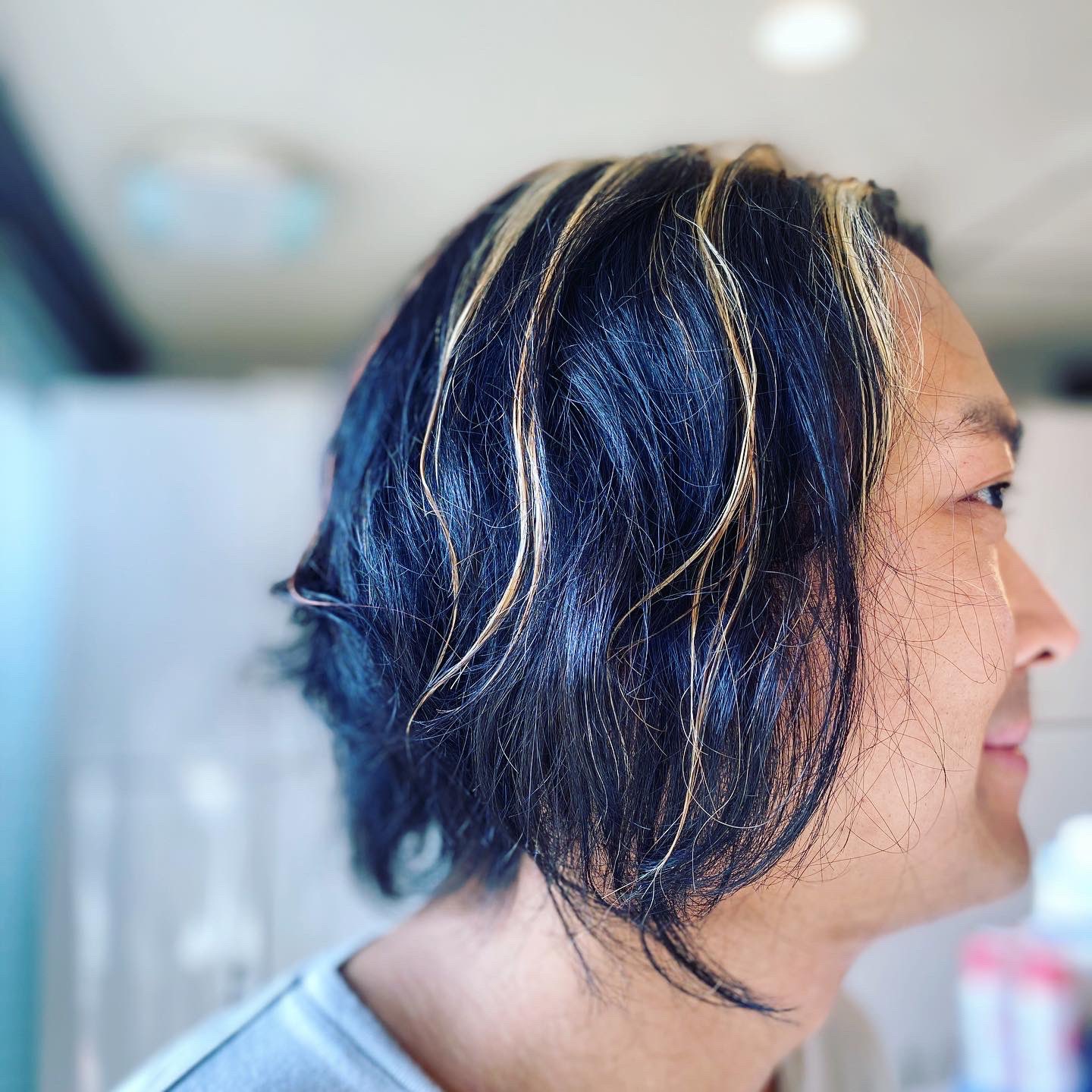 Ic Hair Make 金メッシュ メンズカラー メンズカット 黒髪金メッシュ メッシュメンズ 映えカラー T Co Ssj5neebmz Twitter