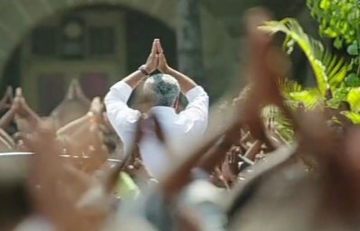 Situation is like people witnessing the demi god and according to me the man is really demi god for us 