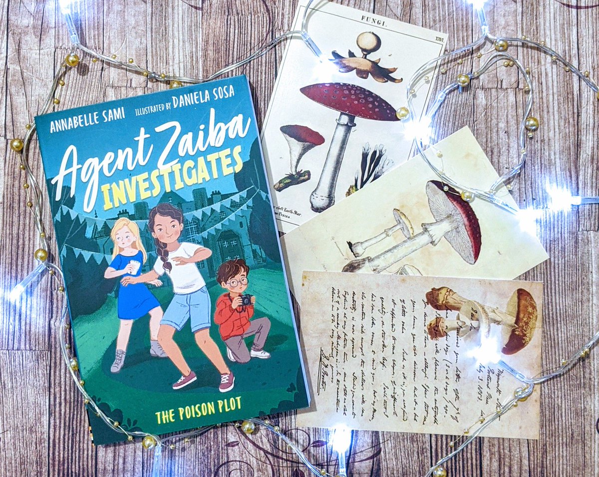 What poisonous plants do you know? I know some poisonous mushrooms... That's about it 😂

Thanks @LittleTigerUK for this #bookmail . 🥰

#AgentZaibaInvestigates #bookblogger #bookishlove #bookcover #ukbookblogger #bookpost #gifted #ChildrensBooks