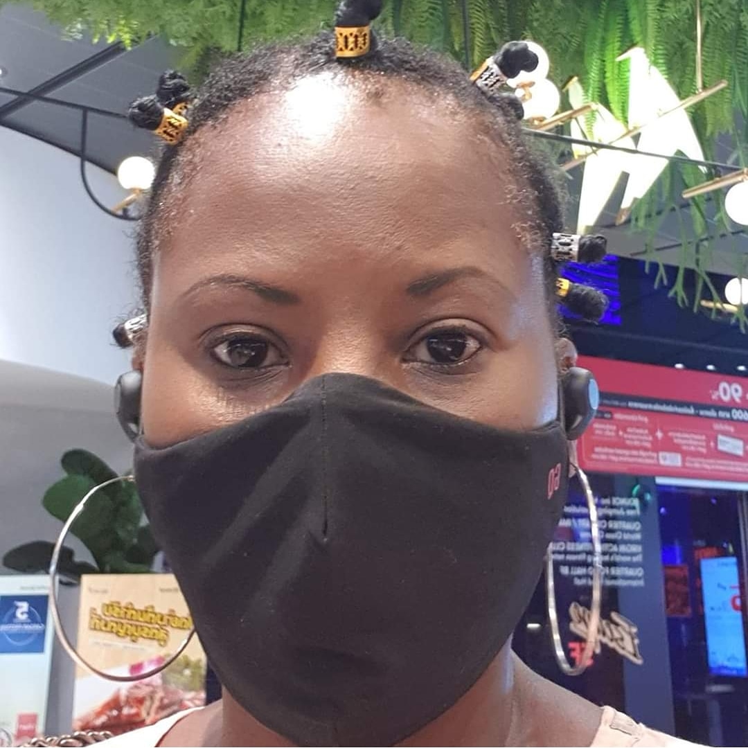 DeniHines1's tweet photo. #MaskoOn #StaySafe #MaskUp. As of this moment. I am a #MaskedSinger.. ( see what i did there)🦄#Memories https://t.co/4IAK7PxBHJ