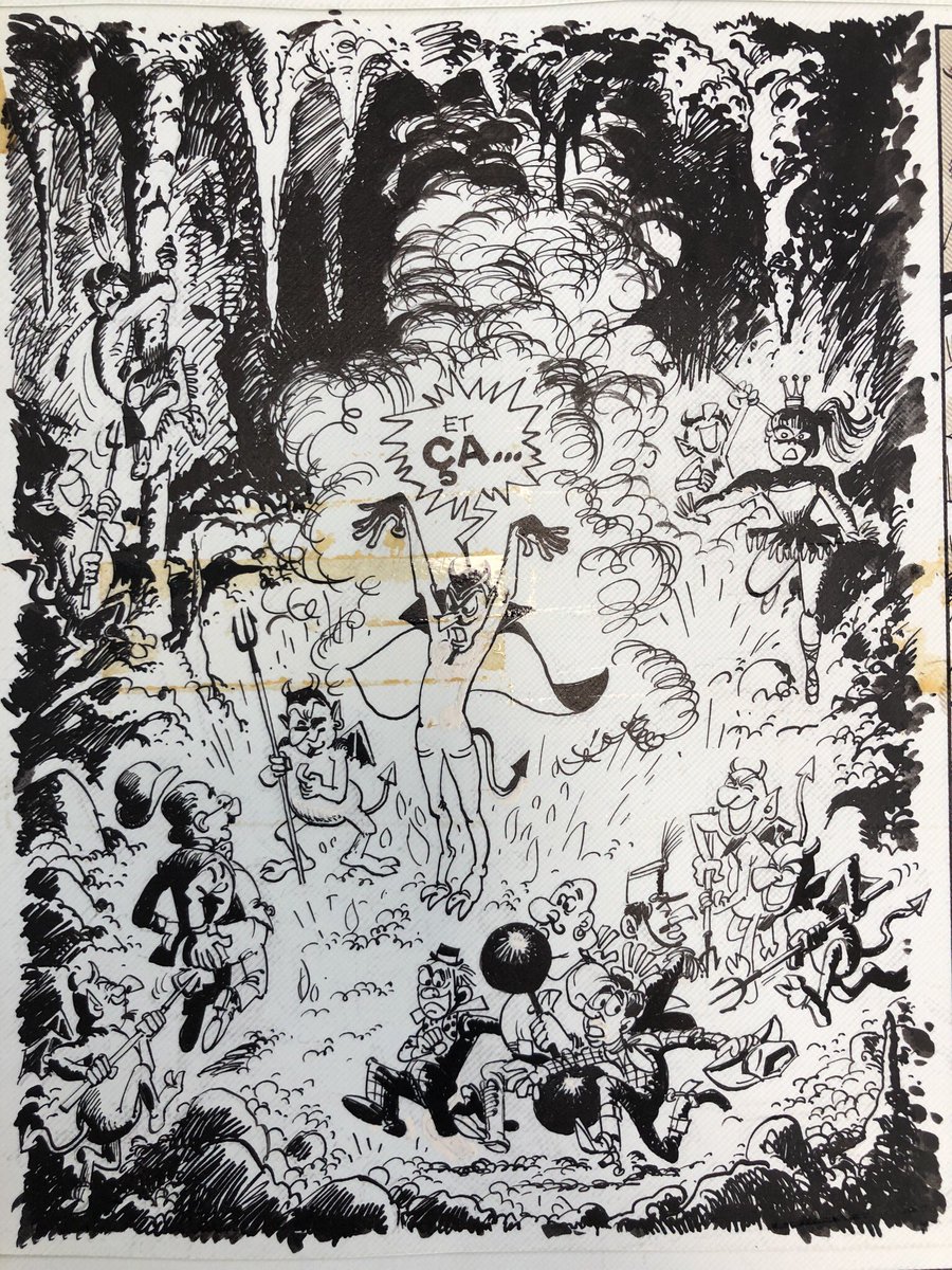 Original art by Jean-Claude Mézières 2/3 