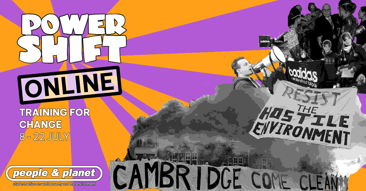 peopleandplanet's tweet photo. It's the last day of #PowerShift2020 - we cannot believe how fast time flies! 😱

We have our FINAL REFLECTION &amp; FUN session today @ 4PM - if you are attending, check your email for the Zoom link 😉 https://t.co/yj2ZaqHtQr