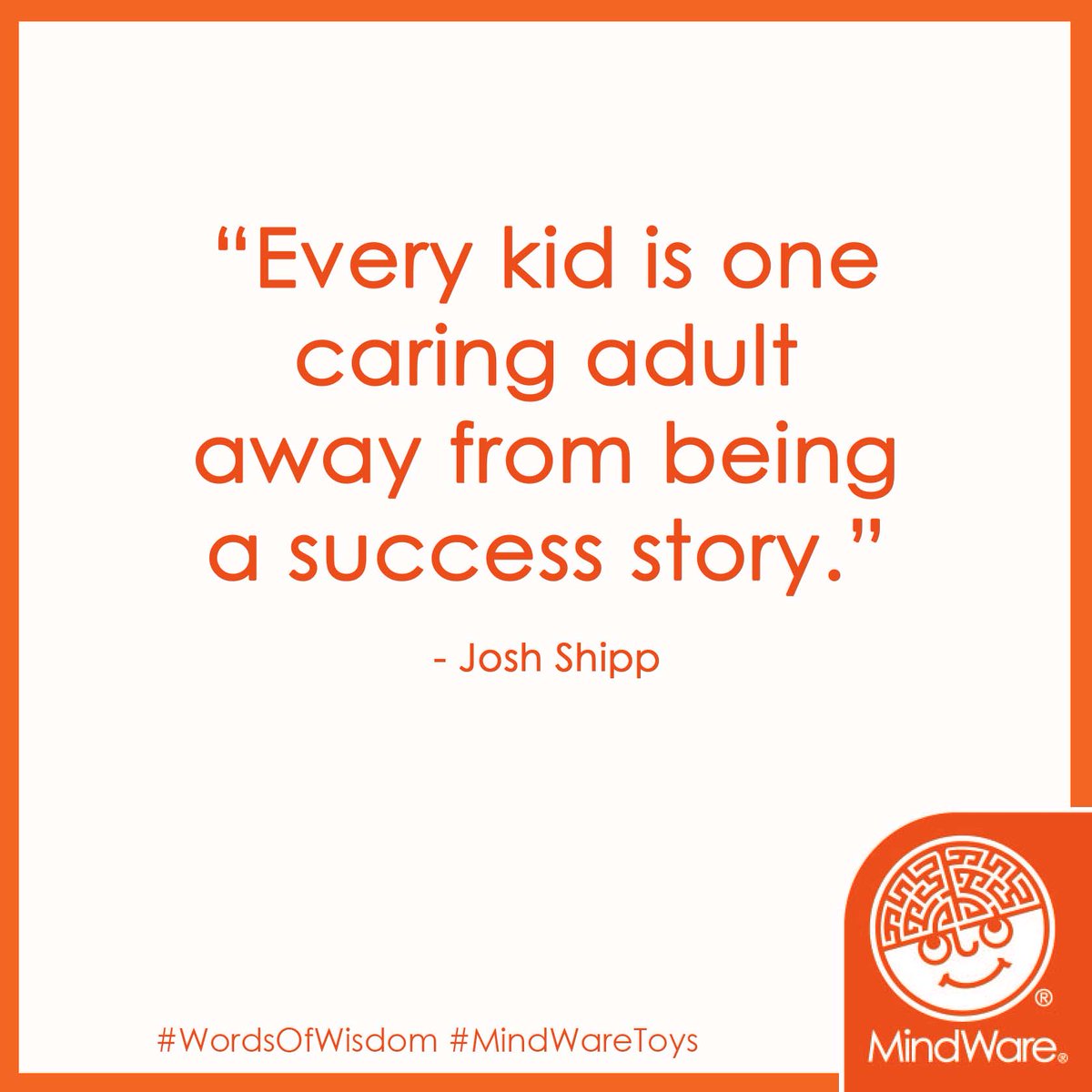 Wednesday Words of Wisdom. 🧡
#MindWareToys