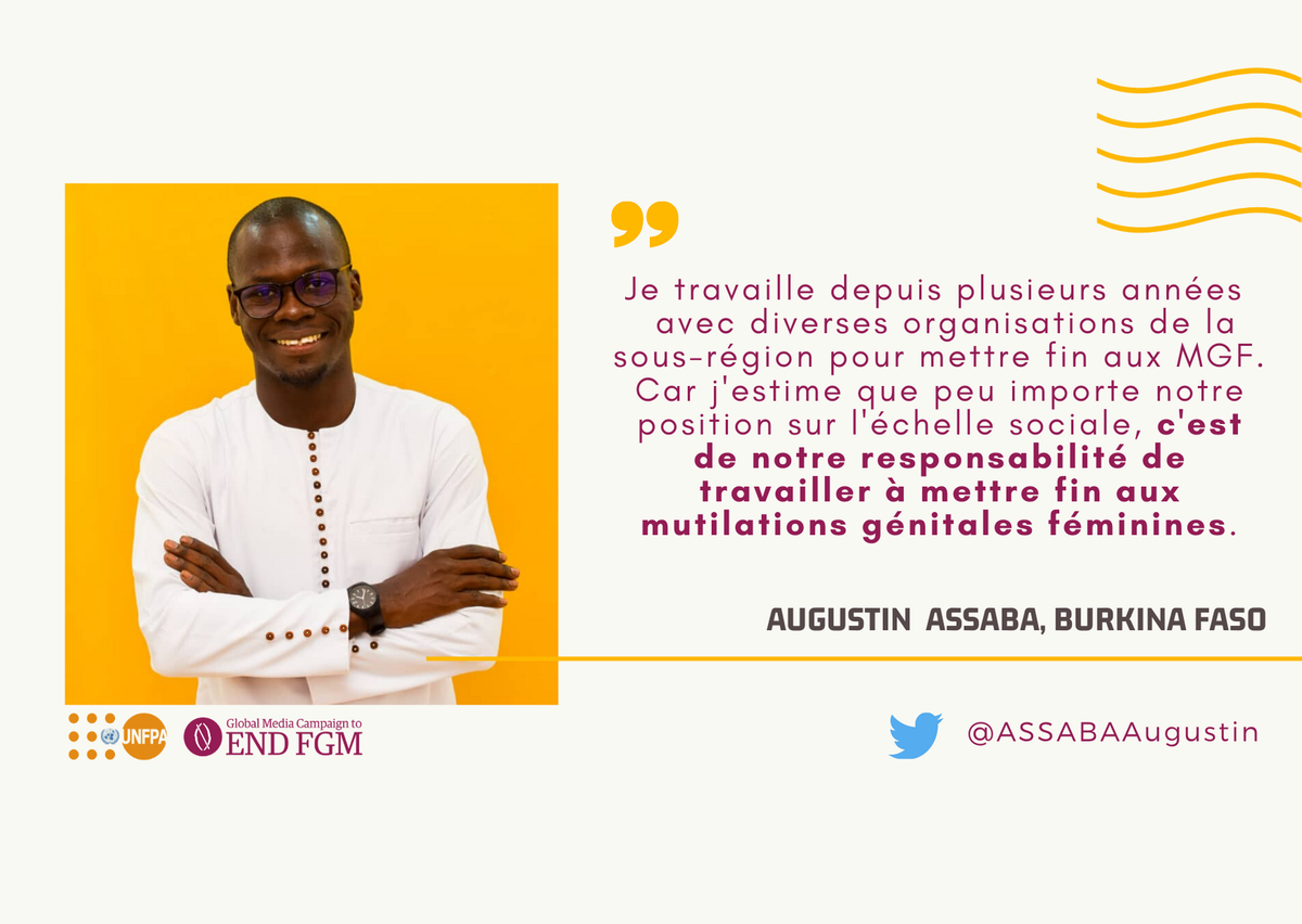 GMCFinMGF's tweet photo. Rejoignez-nous demain à 15h30 GMT pour un webinar @UNFPA-@GMCEndFGM sur la jeunesse #EndFGM et posez toutes vos questions à @ASSABAAugustin, militant engagé contre la pratique.

👉Rendez-vous sur Facebook (https://t.co/BQJ5o2k6sz) ou Youtube (https://t.co/hnVkxkUYHK)

@GPtoEndFGM https://t.co/UyfuztOX54