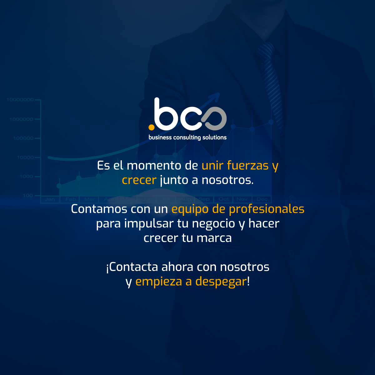 Ahora más que nunca es el momento de unir fuerzas y crecer junto a nosotros. En BCS contamos con un equipo de profesionales para impulsar tu negocio y hacer que tu marca crezca. 

Estrategias digitales, inbound marketing, estudios de mercados, desarrollos de marcas y mucho más🚀