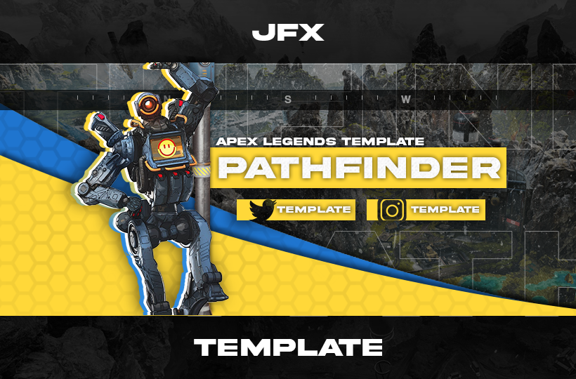 Jerfx Commissions Are Open Apex Legends Pathfinder Facebook Banner Example Dm Me If You Re Interested In Taking This Design Or If You Want To Commission Me For Other Designs T Co Tovqgvcved