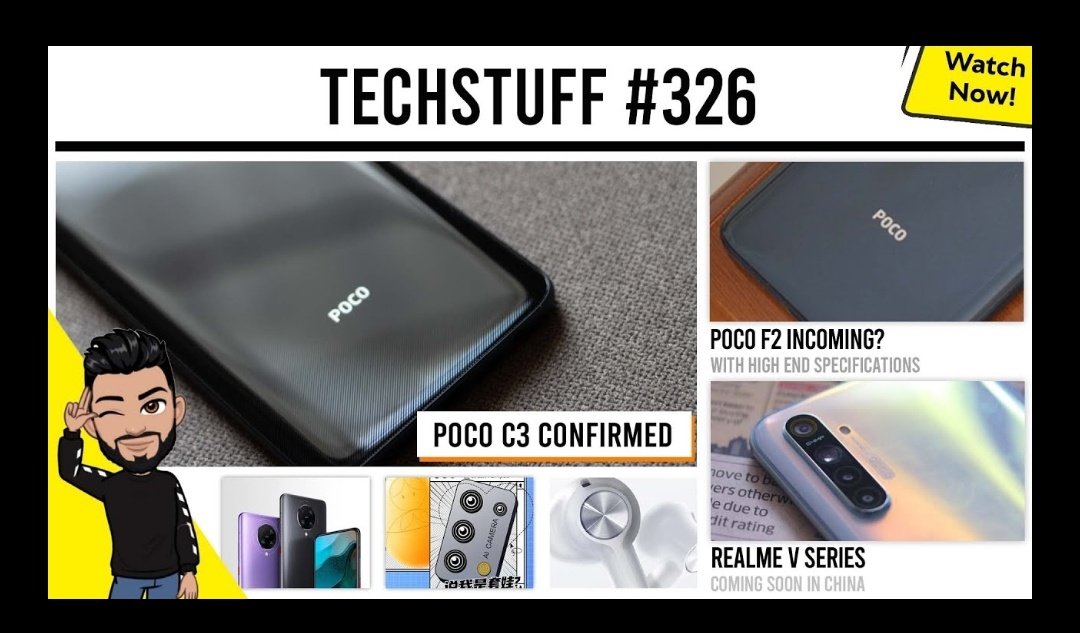 stufflistings's tweet photo. There you go guys 😀
Tech stuff is live
POCO C3 confirmed, POCO F2 incoming? OnePlus Nord gifts, Realme V series, Asus Zenfone 7, Redmi 9AT
@YouTubeIndia
#poco #pocof2 #pocoC2 #realmeV #GalaxyNote20Ultra
https://t.co/iYttTKbKRD https://t.co/Y9wTSoZPqI