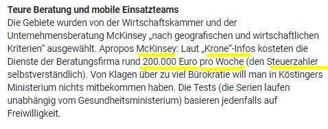 Bmlrt At Die In Diesem Artikel Erhobenen Vorwurfe Sind Nicht Zutreffend Es Gab Und Gibt Keine Beauftragung Des Genannten Unternehmens Durch Das Bmlrt Oder Den Bund Das System Der Testungen Ist