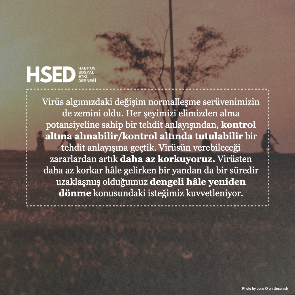 "Korktuğumuz Gibi Olmadı" 🦠
Raporun devamı için 🖱👇🏽habitussosyaletki.org/raporlar/koron…