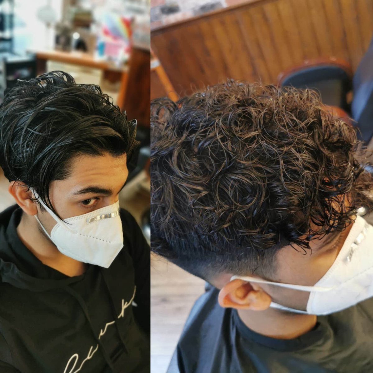 The_InnBarber's tweet photo. What a transformation! Do you feel like you need a change? Why not come and see our perm specialist and resident barber, Cody.
Book now on 01604 588881

#northampton #northamptonbarber #barberlife #manperm #manperms https://t.co/zP0u1wuplj