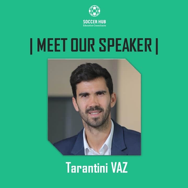 ⚽️More info at 👉 hub-soccer.com/webinar?ref=533
🤝Meet Soccer HUB's Talks Speaker!
🗣 Tarantini Vaz
✅Professional Soccer Player
✅Founder and Author of "My cause"
✅Motivational speaker
👉He will be the speaker at the next Soccer HUB Talks: "Soccer Career - Preparing the future now!"