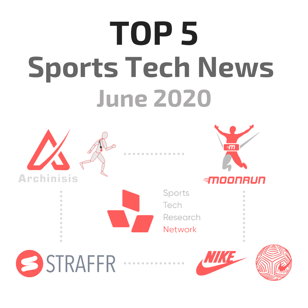 SpTechBlog's tweet photo. Our #Top5SportstechNews for June2020 features:
>@archinisis - #tracknfield #performanceanalysis 
>@Victoris_Ghent - #SportsTechResearchNetwork 
>@straffr - #smartresistanceband
>#moonrun - #indoorrunning 
>@nike - #footballdesign #flight
https://t.co/UJr1OD8VuA #SportsTech https://t.co/mHt7RDSOxz