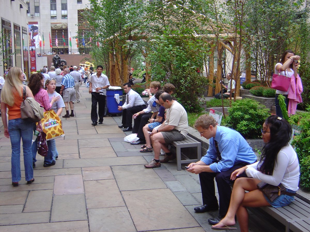 Penalosa_G's tweet photo. Sidewalks are one of most important infrastructure in cities. Benches, a most important element. Never too many. Dumb decision? cities taking out benches 'because of homeless'! #AgeFriendly. @AARPLivable @880Cities  #CitizensAlive: All Healthier &amp; Happier. https://t.co/0mMgiUyYzj
