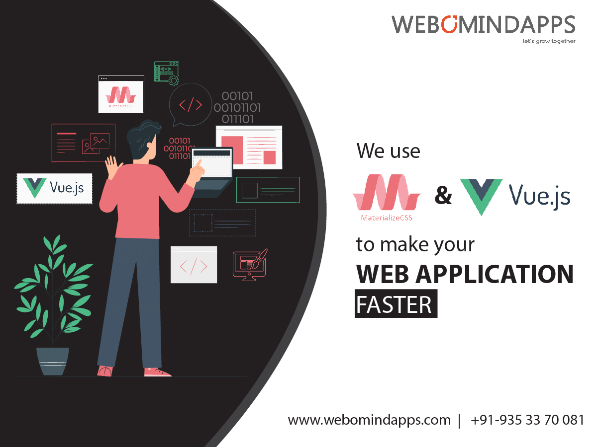 webomindapps's tweet image. Looking for web application services? we at webomindapps is a leading web application development company and we use materialize-css and Vue.js to make your web application faster.
#webapplicationdevelopmentcompany #webapplicationdevelopers #Webapplication