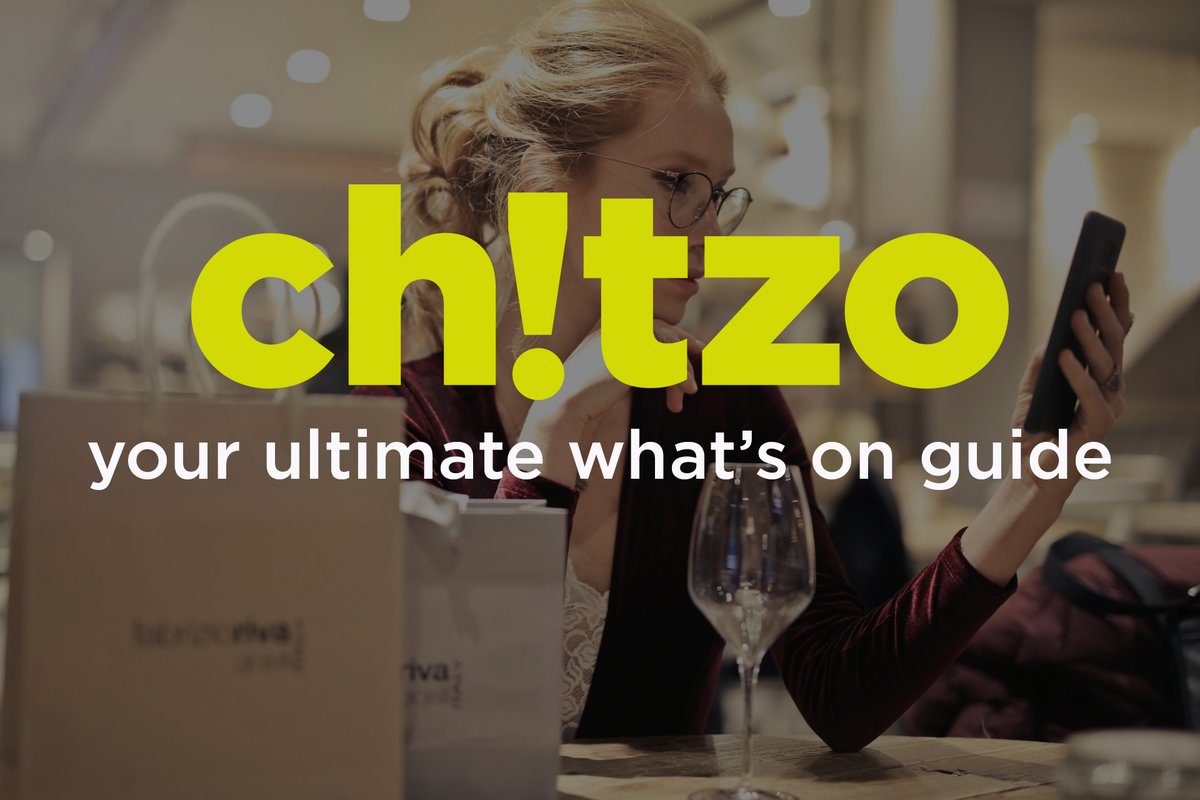 chitzolife's tweet photo. Chitzo is your ultimate what’s on guide
We can help you have the bustling social life that you crave
Check our website out below:
https://t.co/MzM7tihnMK
#chitzo #whatson #guide #friends #family #trips #events #activities #classes #fun #goodtimes #whattodo #wheretogo #help https://t.co/eVuPob3cZ7