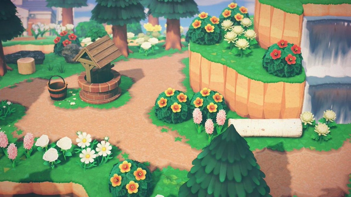 New season bushes do be looking pretty cute tho 🥰 

#acnh #animalcrossing #animalcorssingnewhoizons