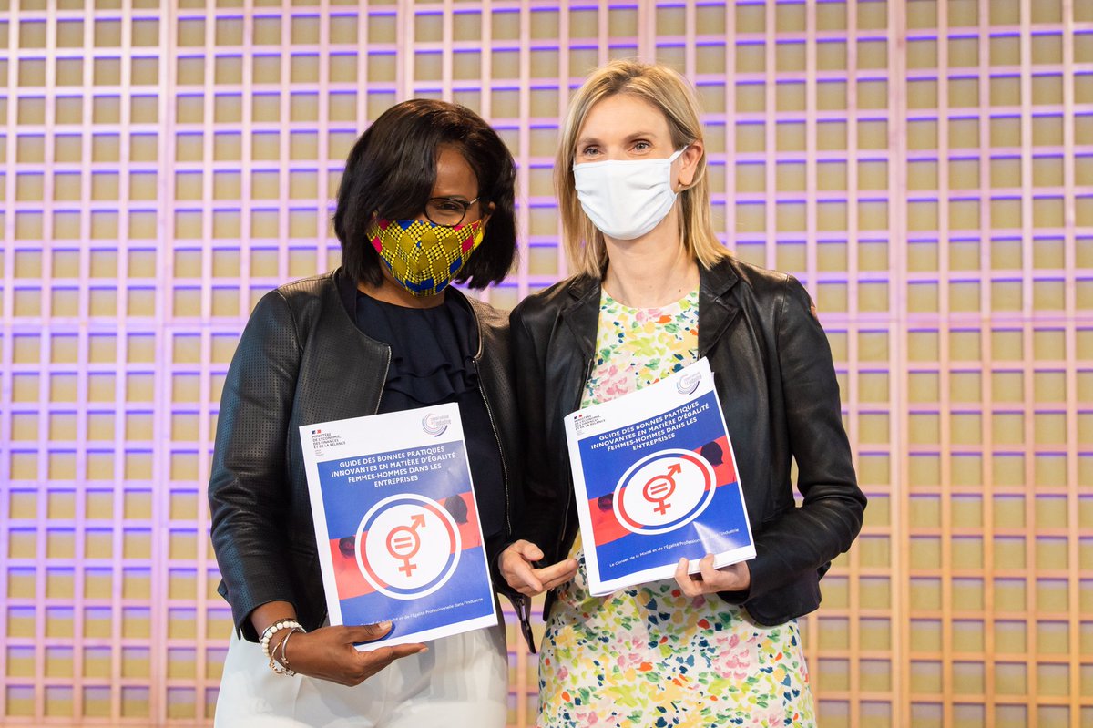 CheffeCPME's tweet photo. La @CPMEnationale a participé hier à la remise du Guide des bonnes pratiques en matière d’Egalité Femmes-Hommes pour les #entreprises du secteur #industriel, aux côtés d'@AgnesRunacher et @1ElisaMoreno. #IndustriElles
Lire le guide 👉🏻 https://t.co/sS7eOxI6BO https://t.co/LpJN8av850
