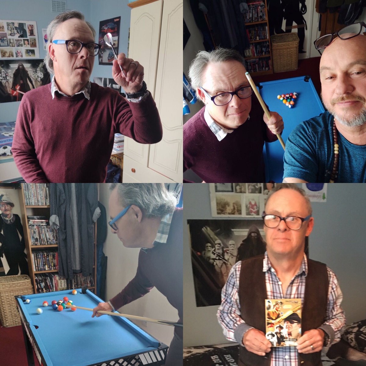 💙| ACTS OF KINDNESS |💙
Meet Paul. Paul is a very sociable man who loves to have fun, he is cowboy mad and loves to go to the pub for a game of pool.
In lockdown, his live-in carer, Paul made a “bedroom bar” complete with his very own pool table.
Thank you Paul!