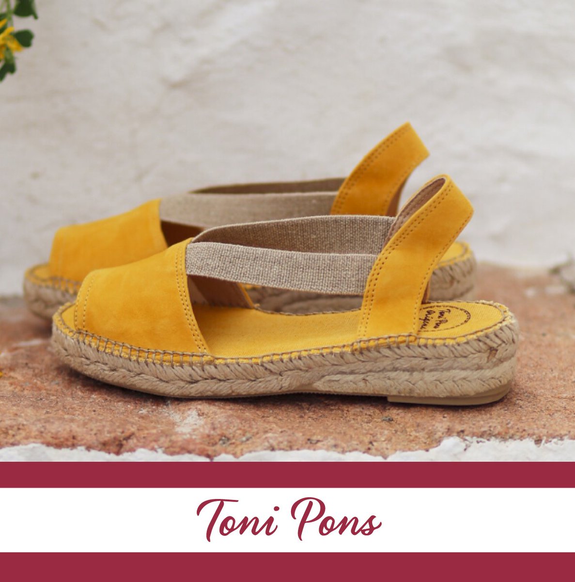 Rahatlığı ve Şıklığı Ön Planda Tutan Toni Pons Modaya Yön Veriyor 👡

#tonipons #espadrilles #espadril #relax #fashion #rahat #moda #yaz
#akdeniz