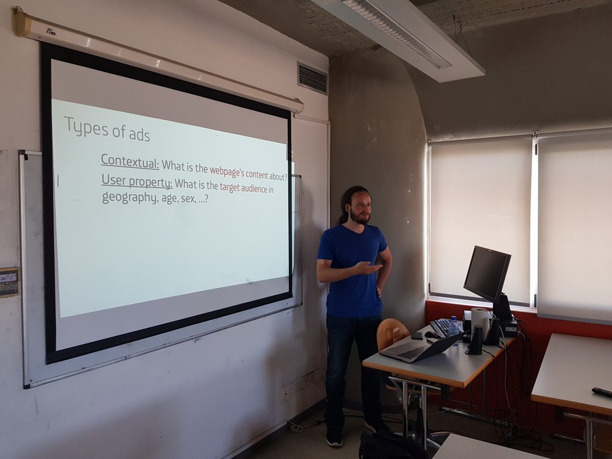 Dr. Nicolas Kourtellis from Telefonica Research presented exciting research results on cyber-privacy and cyber-safety to students and researchers at CUT. incognito.socialcomputing.eu/2020/07/22/dr-…
