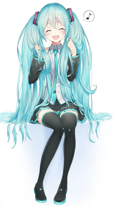 #初音ミクのイラストだけで興味を持ってくれる方へ届け
❤️ 