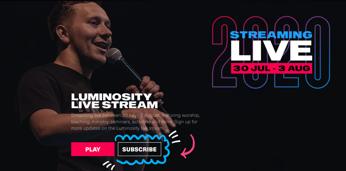 LumoTwentyFour's tweet photo. LAST CHANCE TO SUBSCRIBE! ๐ฅ๐ฅ๐ฅ
Make sure you click the link below to subscribe so that you receive your wristband and programme in time for Luminosity 2020 to begin! We don't want you to miss out! ๐๐ #lsl2020 https://t.co/ctrUuJbaM4