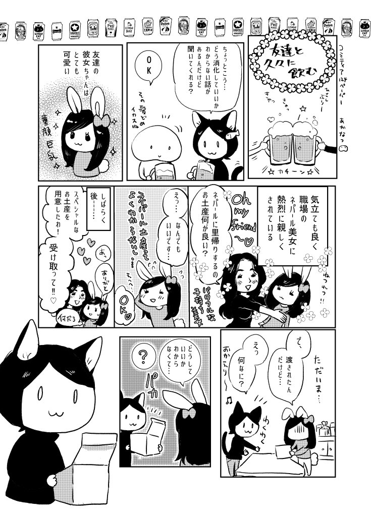 ちょっとどうしていいかわからない、ネパール美女のお土産
(数年前の友人の話) 