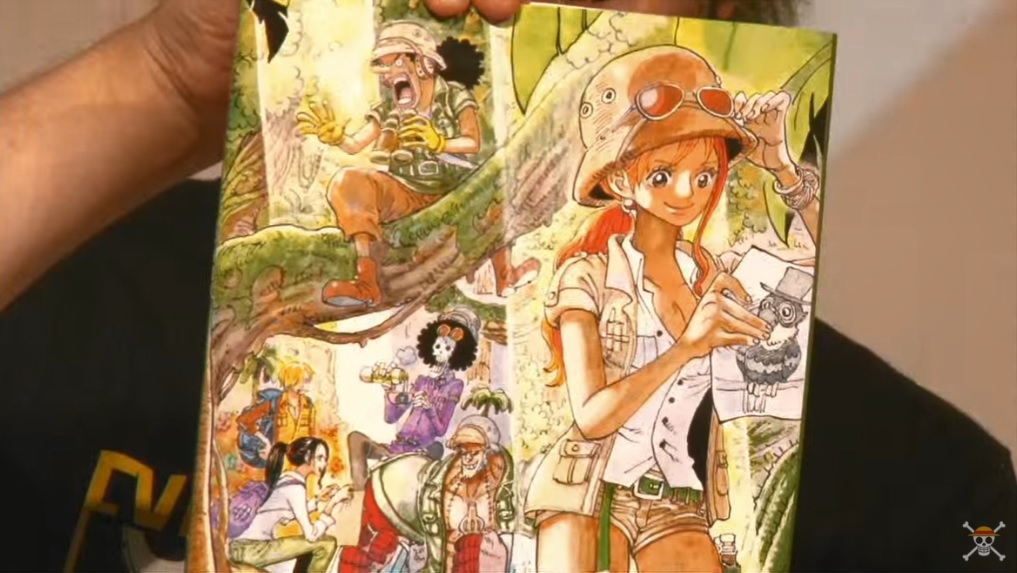 まな 9月4日 金 に発売される One Piece Color Walk 9 Tiger の裏表紙が公開 ワンピの日 Onepiece