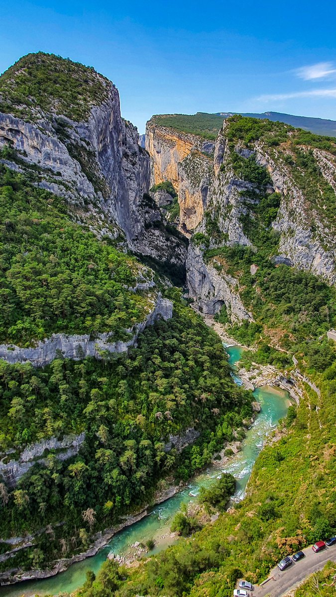 pierreregnault's tweet photo. Vue du #Verdon depuis le #PointSublime,  #HauteProvence #France https://t.co/bHUQtaOIkf