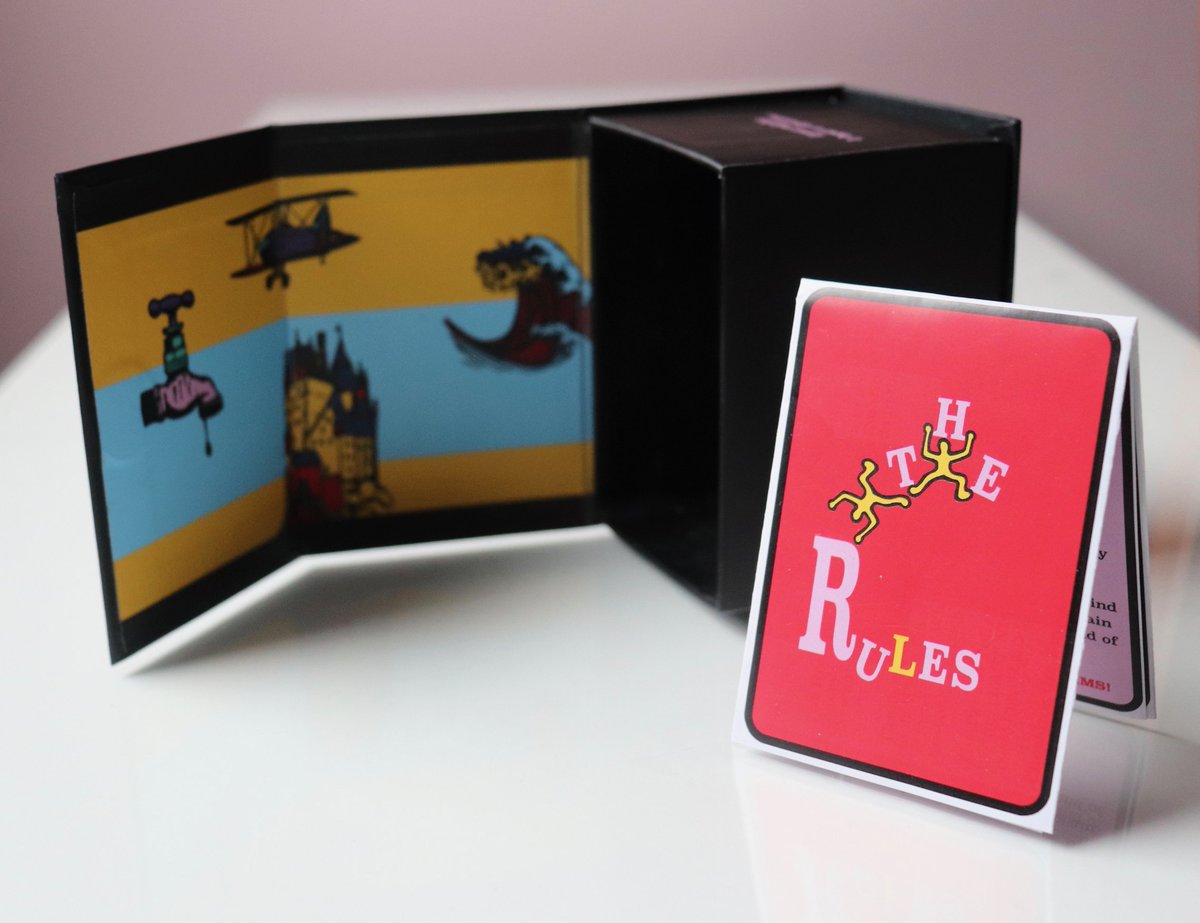 20dreamsgame's tweet photo. The Rules Are Simple - You've got to check our Kickstarter before the times up!!😉⏲️ https://t.co/lOk2g0mZGy

#storygame #mentalhealthawareness #emotionalwellbeing #teachertwitter #gamesforkids #familywellness #arttherapy #bettermentalhealth #kickstartergame #gamesforclass https://t.co/ZyGNTp4jZw