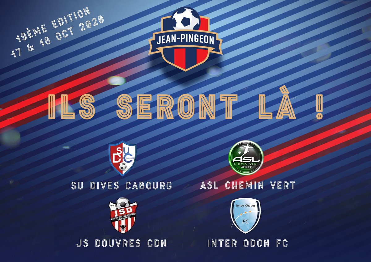 Tournoi_Pingeon's tweet photo. I Tournoi Jean-Pingeon I 🏆

Quatre nouveaux clubs issus du calvados seront présents pour cette 19ème édition.

1️⃣9️⃣ème édition - 1️⃣7️⃣ &amp; 1️⃣8️⃣ Octobre 2️⃣0️⃣2️⃣0️⃣ https://t.co/g8M9TVSkte