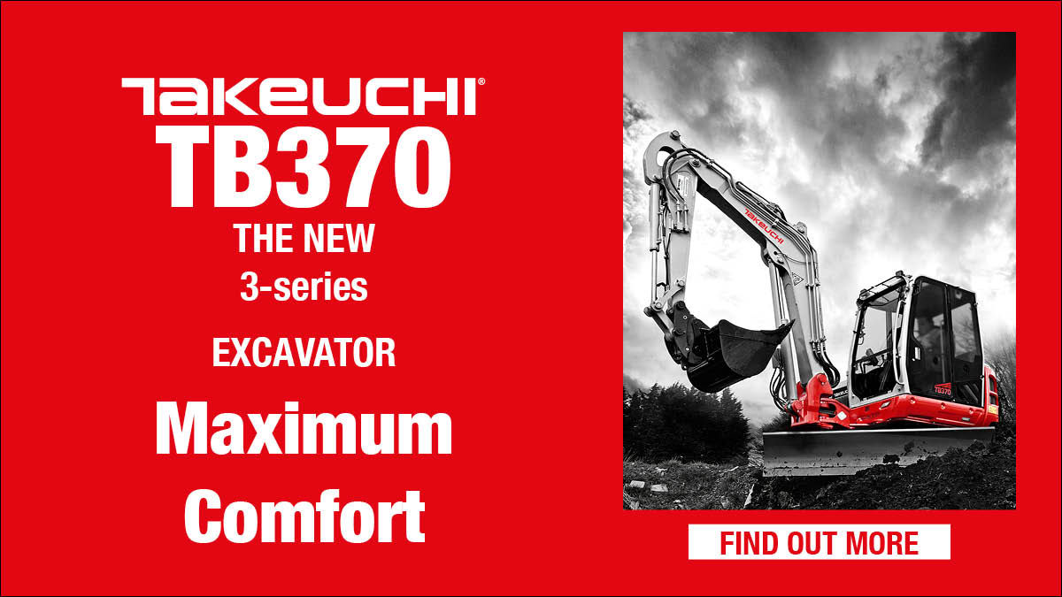 Check out the TB370 - Offering Operators 7-tonnes of Power💪
bit.ly/39kbkQT
#Takeuchi #Excavators #Power #HeavyMachinery