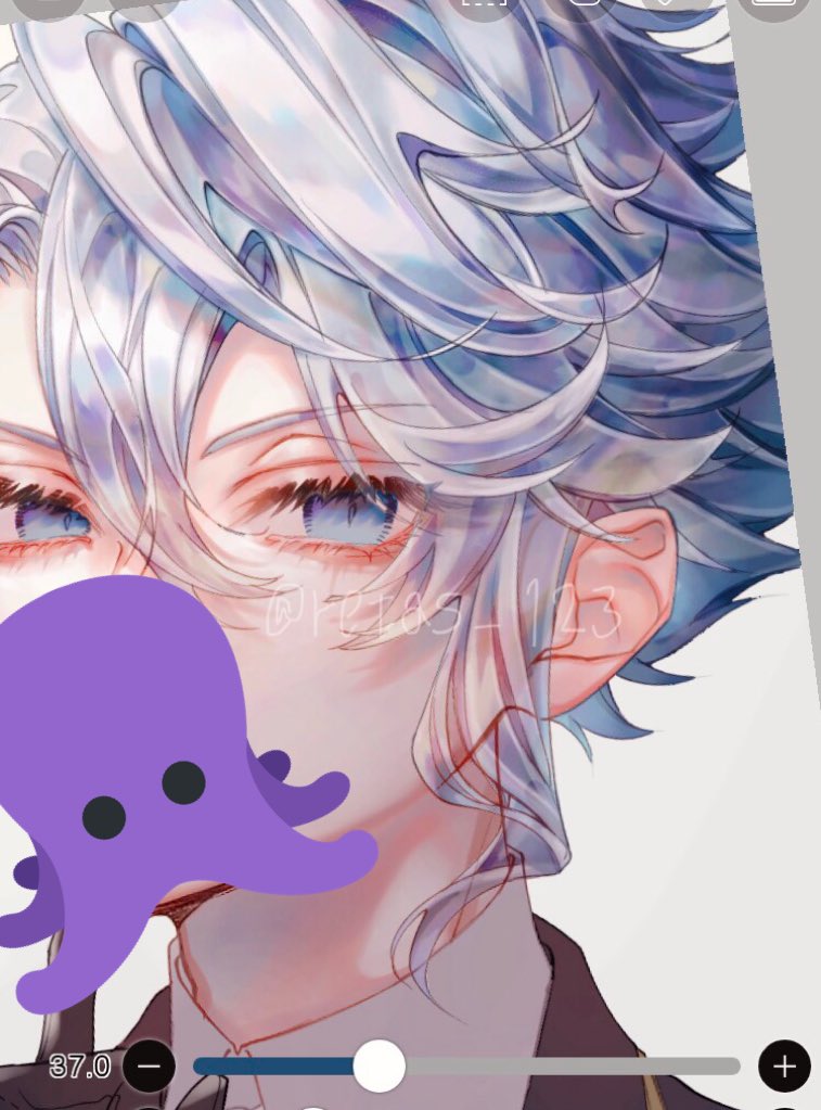 髪いい感じになったから見てほし 白菜なな ジャケット予約受付中のイラスト