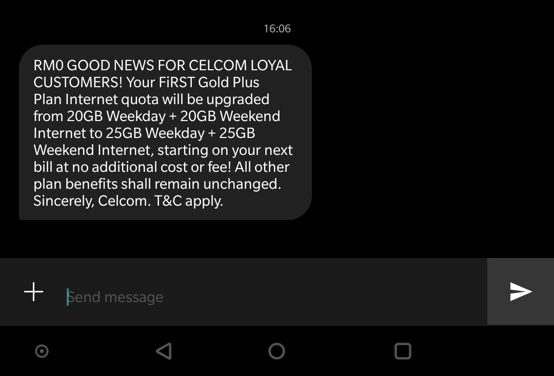 Celcom On Twitter Alhamdulillah Iikhrammmm Terima Kasih Kerana Memilih Pakej Kami Teruskan Bersama Kami Untuk Dapatkan Pakej Promosi Yang Lebih Menarik Lagi Hanis Https T Co Eoyn9xaztz
