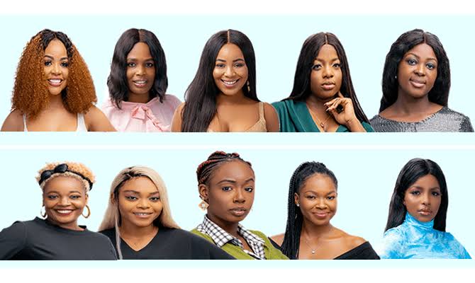 bbnaija2020___'s tweet photo. Who among them is your Woman Crush Wednesday (WCW)? 😍
#BBNaija #bbnajia2020 https://t.co/jczKmhPfWA