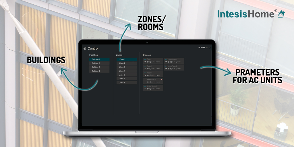 IntesisHome has included the multisite function in its HVAC IoT solution. With this function, you will be able to control the HVAC of multiple sites (offices, rooms...)  with a simple dashboard.

intesishome.com/function-list  

#AirConditioning #BuildingAutomation #SmartBuildings #IoT