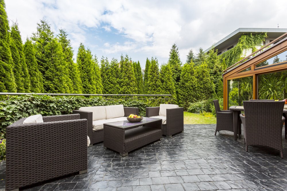 With the stunning weather we have been having of late, many of us have been spending more and more time using our #terraces and #patios. 
A #professionalclean and regular #maintenance can really brighten up these spaces so you can use them to their full potential!