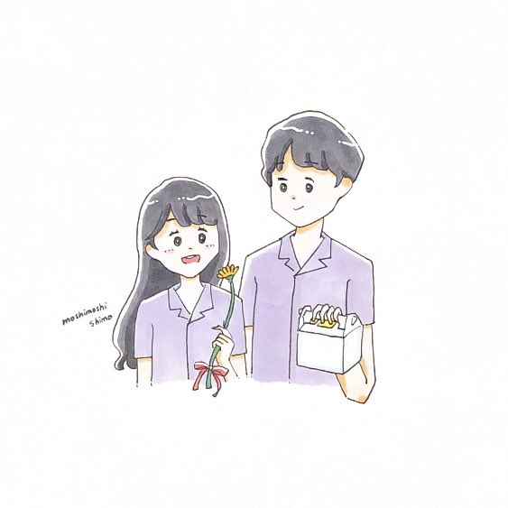 去年韓国に旅行に行った時 カップルがお花とケーキを持ってることが多く 何かな と もしもししものイラスト 去年韓国に旅行に行った時 カップルがお花とケーキを持ってることが多く 何かな と もしもししものイラスト