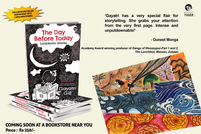 speakingtiger14's tweet photo. We have a little something for your mid-week blues  –  it's the mid-week news💌

Absolutely thrilled to share that our e-book bestseller 'The Day Before Today: Lockdown Stories' by @gayatrig is coming soon in print at a bookstore near you! https://t.co/fo2roG0KtI