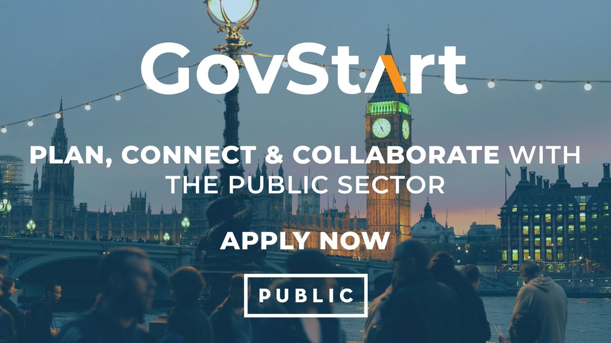 TODAY we're opening applications for #GovStart2020 Join our 6 month programme in London 🇬🇧 or Berlin 🇩🇪 to help your tech startup transform the public sector. Deadline = 16th August ⏰ #GovTech

For more info &amp; to apply → bit.ly/2CU2Eo7