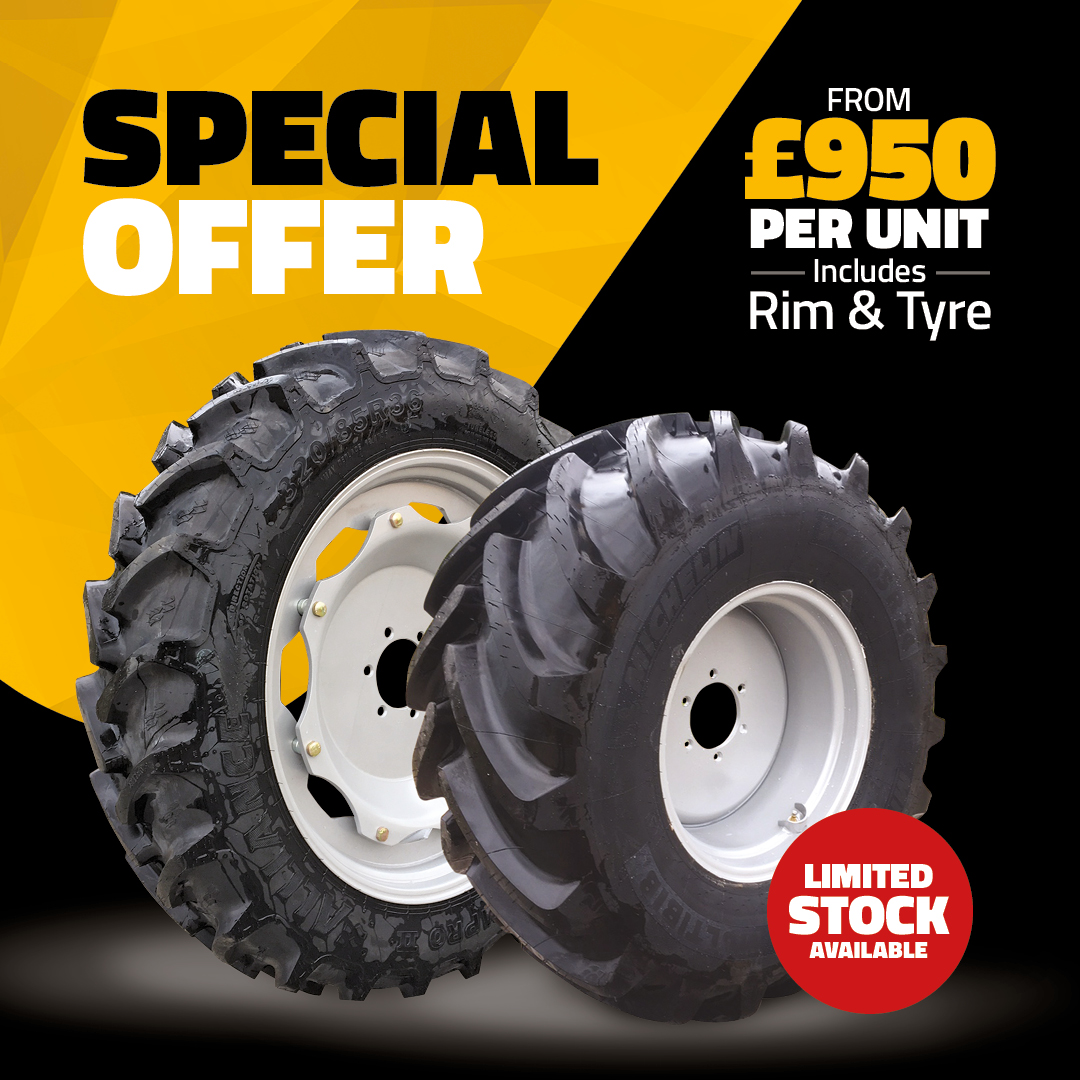 McConnelPower's tweet image. 💥SPECIAL OFFER💥

👉12.4 X R36 ALLIANCE – £950
👉540/65 R24 MICHELIN – £950
👉600/65 R34 MICHELIN MULTIBIB – £1,550
👉710/55 R30 MICHELIN MACH-XBIB – £1,850

Contact John Davis for details 07774 242362 or jdavis@mcconnel.com 

#agribuggy #multidrive #rowcrops #floatations