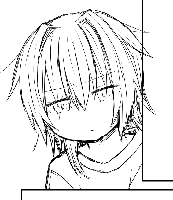 線画だけだとやっぱだいぶお多摩 