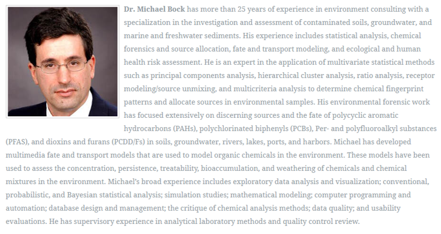 INEF_net's tweet photo. #INEF2020 is pleased to have Dr. Michael Bock as one of its workshop speakers. Dr. Bock specializes in investigation and assessment of #contaminated soils, #groundwater, and #marine and freshwater #sediments. For more check out:  https://t.co/R5gYS8v0Ir https://t.co/n1ctTail0S