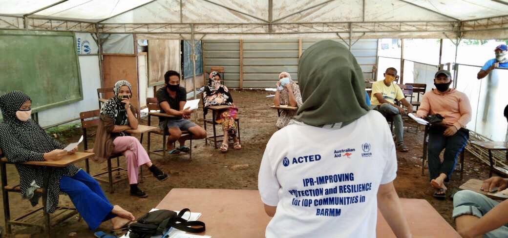 With support from <a href="/UNHCRPh/">UNHCR Philippines</a> <a href="/ACTEDPH/">ACTED Philippines</a> is supervising the formation of project committees to manage new WASH facilities in four transitory sites of Lanao del Sur and Lanao del Norte #COVID19 #solidarity