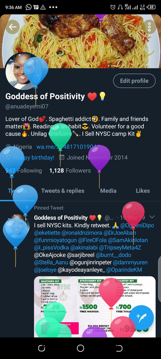 anuadeyemi07's tweet photo. You fam💃🕺
It's my birthday and I wrote a memoir to celebrate 22 on the 22🥂
Please RT for others to read and enjoy ♥️

Twenty two on the Twenty Two by Anu Adeyemi❤️

Download link👇🏽

https://t.co/09CIEbCW27
#22on22 https://t.co/ML86g7GOC4