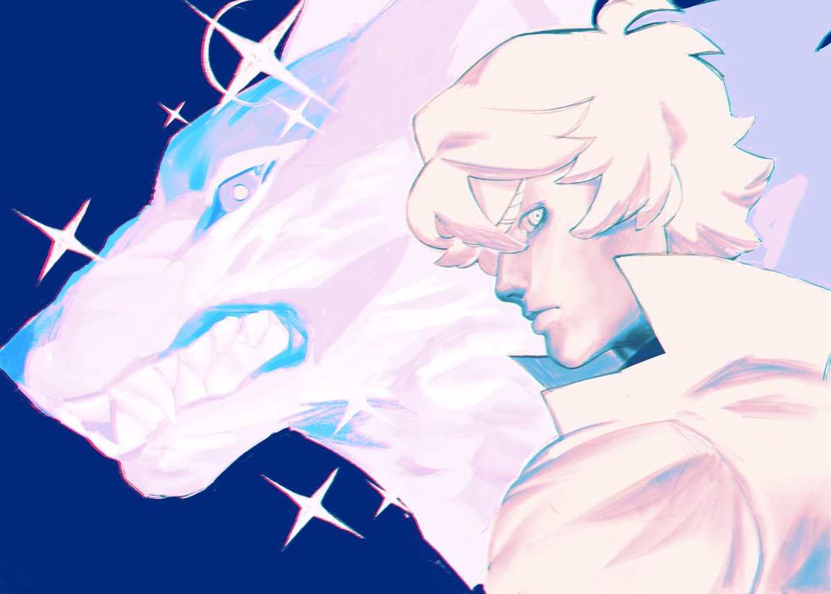 etacorvus's tweet image. Watched #bna and I wanted to draw shiro (but ultimately pinga is my favorite)
#BrandNewAnimal