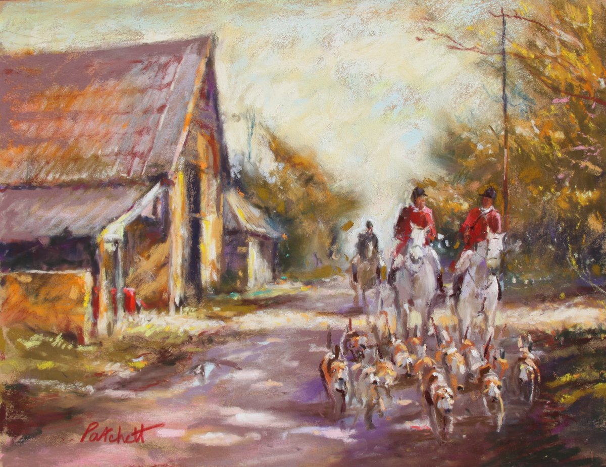 I am supporting the New Artist Support Pledge by Matthew Burrows
I'm offering "Back to the Stables”. (Pastel)
Image size 9.5” x 13.75”, (mount size 14 x 19.5”) I am selling this unframed for only £150, including P. &amp; P. (in the UK.) 
If interested email info@john-patchett.co.uk