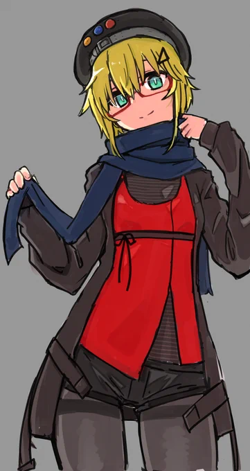 skebで依頼いただいたじんけんしりしりさん(@Jinkenhip2)のVRchatのアバターを描きました 